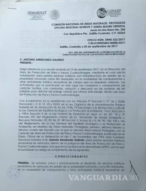 $!Río Mezquites de Cuatro Ciénegas no abrirá en Semana Santa por disputa legal