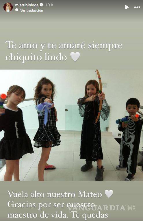 $!La hija de Andrea posteó un emotivo mensaje desde sus historias de Instagram.