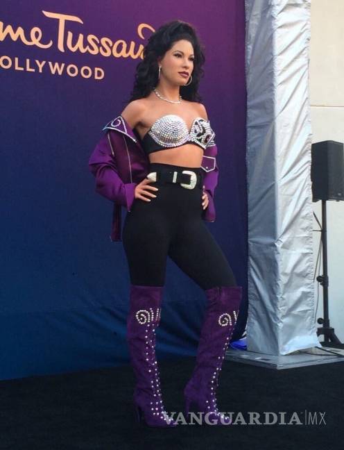 $!Selena Quintanilla estrena figura de cera en el museo Madame Tussauds Hollywood