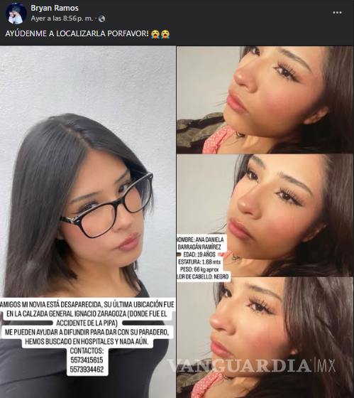 $!Confirma UNAM muerte de Ana Daniela Barragán, víctima de la explosión de pipa en Iztapalapa