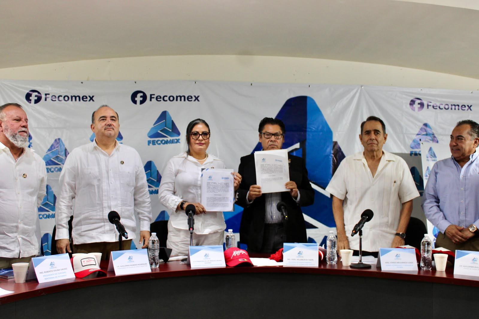 Canaco Torreón y su similar de Mazatlán sellan alianza estra