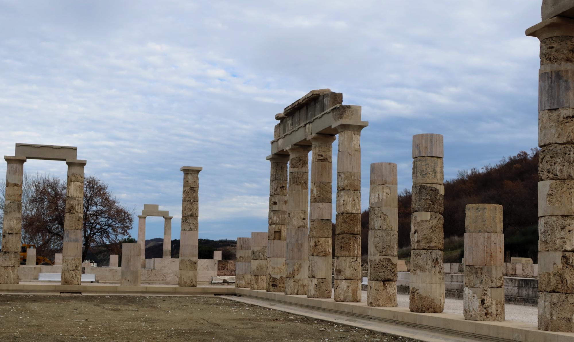 Reabre al público en Grecia el palacio del padre de Alejandro Magno tras años de restauración. Noticias en tiempo real