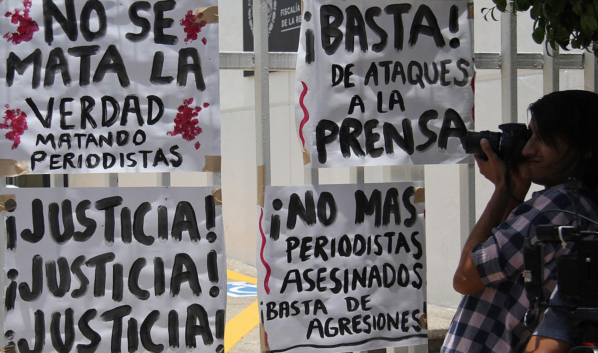 Protestan contra asesinato de periodista en Guerrero; exigen justicia. Noticias en tiempo real