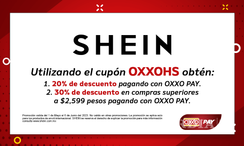$!Shein y Oxxo se unen para facilitar tus compras
