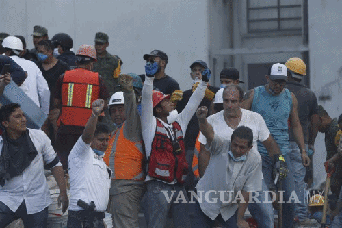 $!Terremoto en México, solidaridad en medio de la tragedia