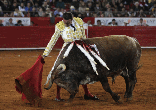 $!Ponce corta dos orejas y sale a hombros n la Monumental Plaza México