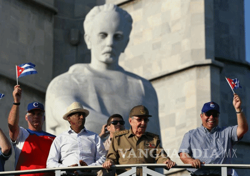 $!Celebra Cuba el último 1 de mayo con Raúl Castro como presidente