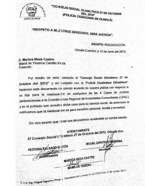 $!Nestora Salgado demanda a Meade por daño moral