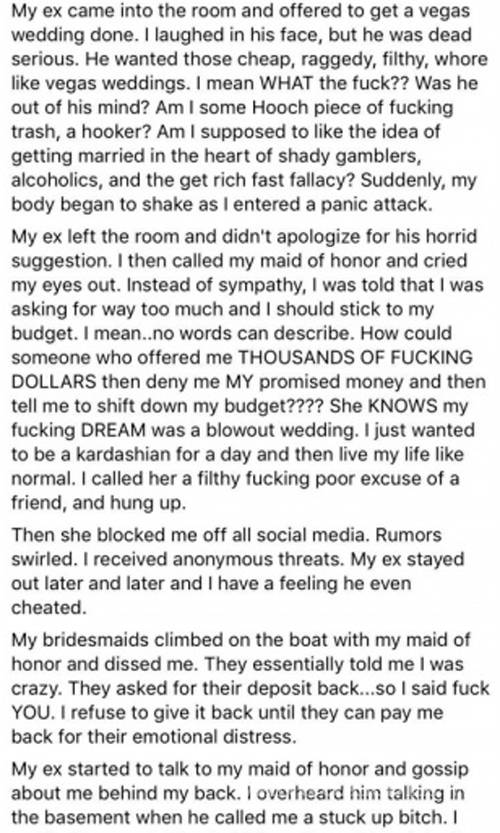 $!Novia quería boda estilo Kardashian, la cancela porque invitados no la apoyaron con dinero