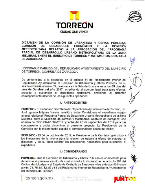 $!Desmiente a Edil de Torreón; afirma que no desapareció estudio para drenaje pluvial