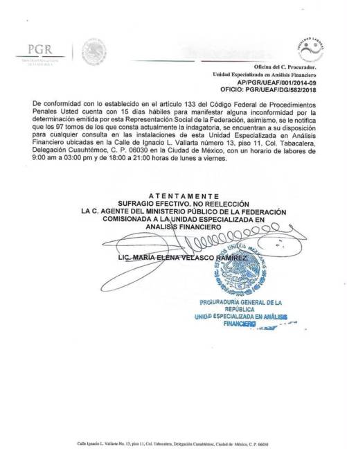$!PGR determina no ejercer acción penal contra César Duarte