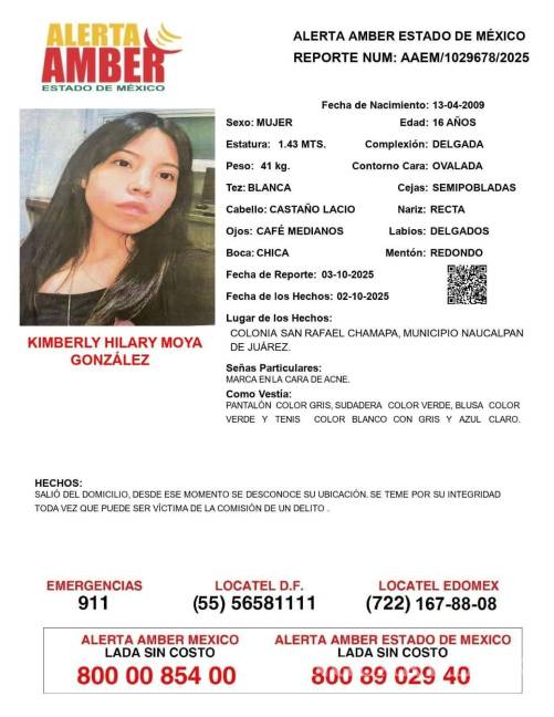 $!Madre de Kimberly Moya rechaza que nuevos videos sobre la desaparición de su hija sean reales