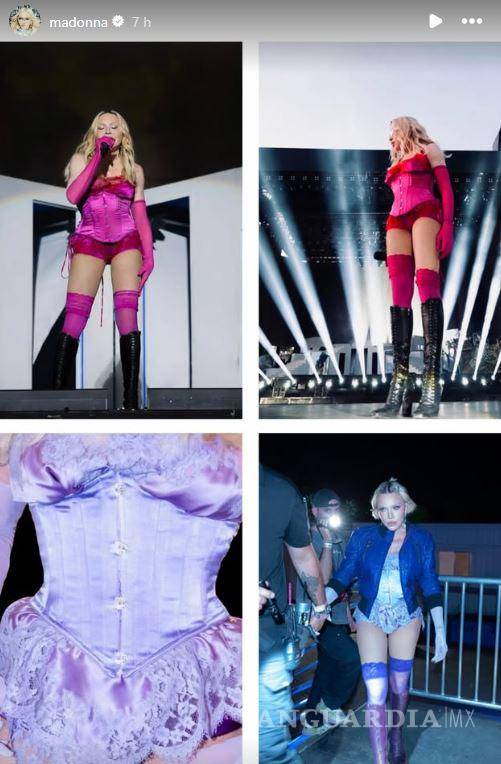 $!Madonna denuncia robo de vestuario histórico tras su aparición en Coachella
