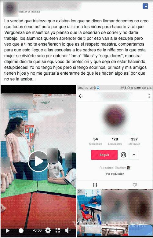 $!Maestra humilla a niña de kínder en Monterrey; publicó video en Tik Tok
