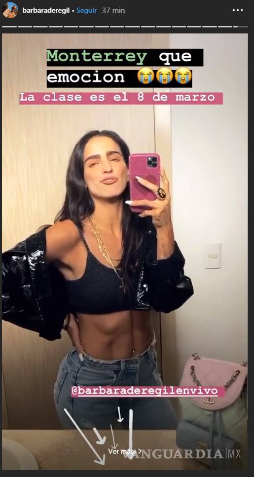$!Bárbara de Regil le hace ‘fuchi’ a saltillenses… ¡prefiere a los regios!