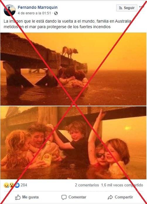 $!Estas son las fotografías falsas sobre los incendios en Australia