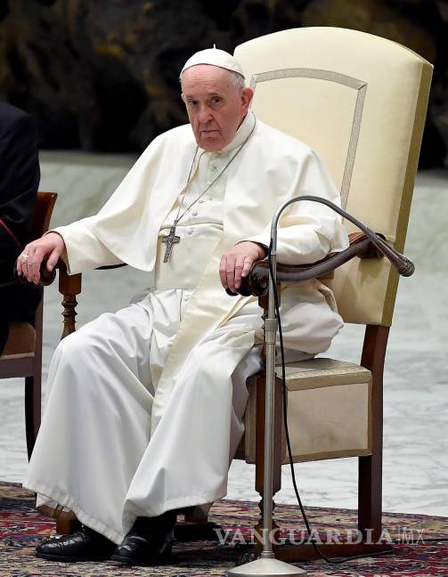 $!El Papa Francisco encabeza la audiencia general semanal en la Sala de Audiencias Pablo VI, en la Ciudad del Vaticano. EFE/EPA/Ettore Ferrari