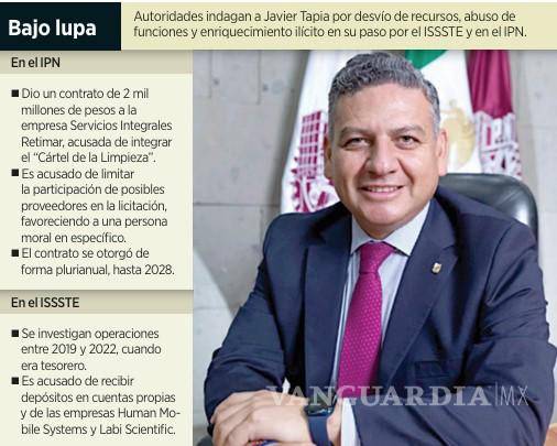 $!Bloquea UIF cuenta a secretario del IPN por presuntas irregularidades en su patrimonio