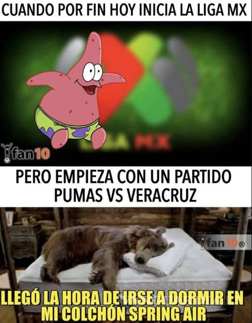 $!Los memes de la Jornada 1 del Apertura 2018 en la Liga MX