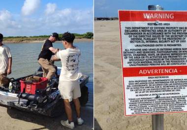 En primera instancia, el Gobierno de EU no confirmó la colocación oficial de los letreros.