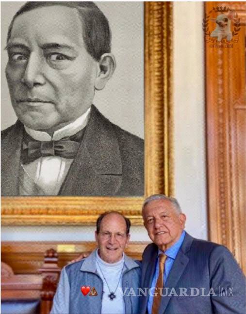 $!Solalinde y López Obrador. En medio de ellos, la dubitativa mirada del conspicuo Benemérito de las Américas.