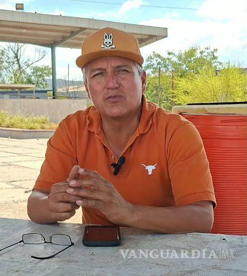 $!Ervey Valenzuela, líder del movimiento, durante la entrevista con VANGUARDIA en la que expuso la denuncia.