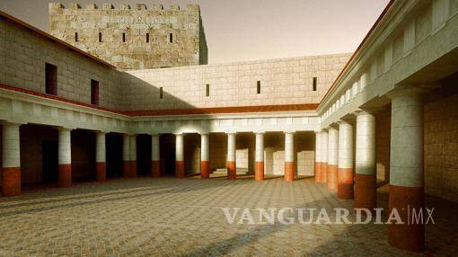 $!Hallan baño ritual en fortaleza de Herodes