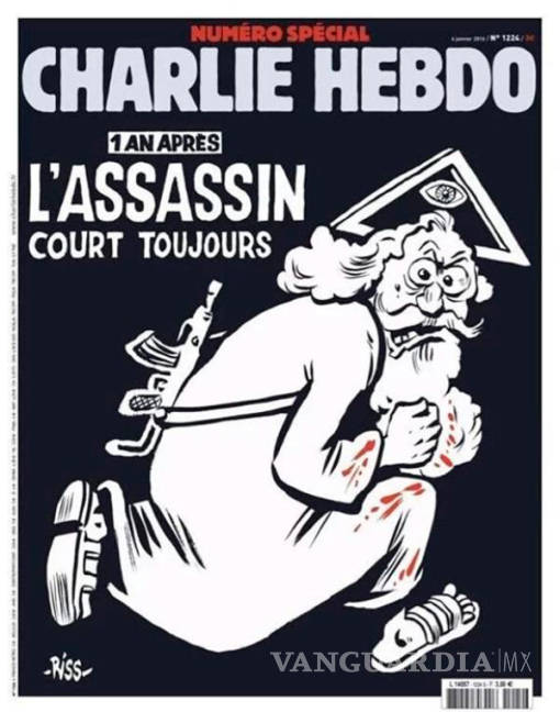 $!Semanario francés 'Charlie Hebdo' vuelve a levantar polémica; ahora es acusado de 'islamófobo'