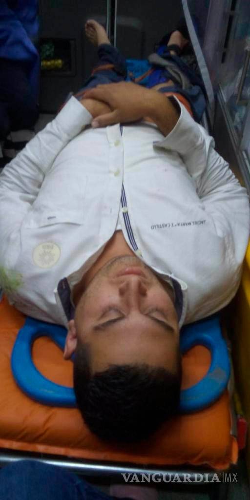 $!Atropellan en Monclova a candidato a diputado del PRD y huyen