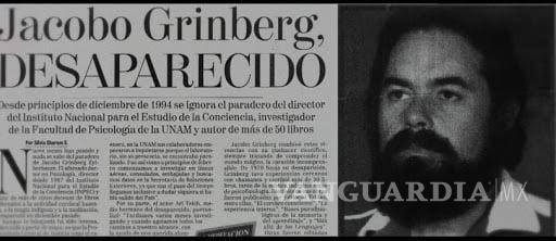 $!Reportaje sobre la desaparición del científico mexicano.