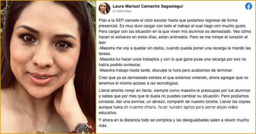 'Mis alumnos no tienen para internet': maestra pide paren clases en línea en NL