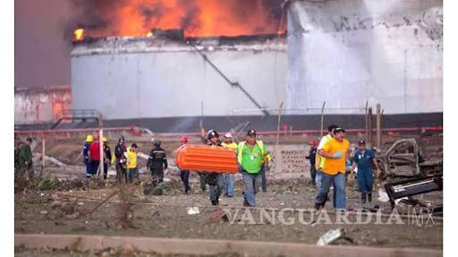 $!Explosión en planta petroquímica Pajaritos deja 3 muertos y 136 heridos (FOTOS)