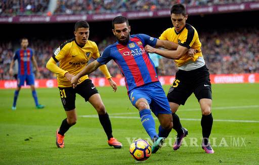 $!Barcelona empata sin goles ante el Málaga...con 2 hombres más