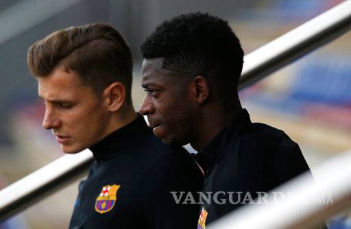 $!Dembélé listo para jugar tras un mes de baja