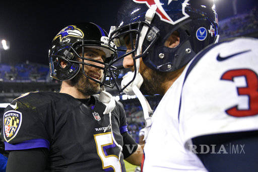 $!Joe Flacco mejora en el momento oportuno con Ravens