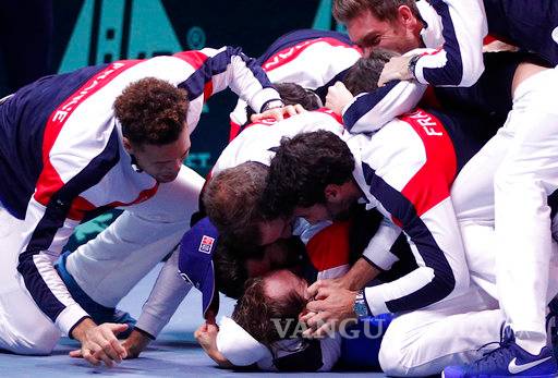 $!Francia vence a Bélgica y gana Copa Davis