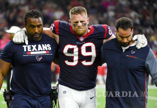 La terrible lesión de JJ Watt por la que se perderá toda la temporada
