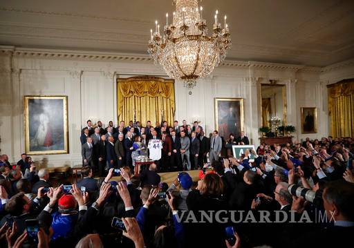 $!Los Cachorros de Chicago visitan a Obama en la Casa Blanca