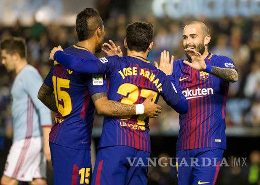 Barcelona se conforma con empate ante el Celta en Copa del Rey