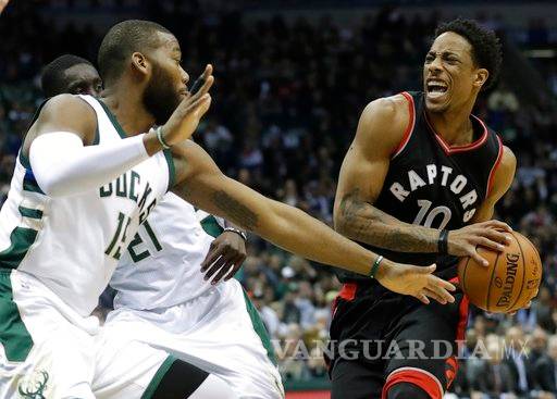 Raptors eliminan a los Bucks