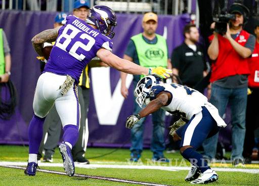 $!Vikings frenan a los Rams