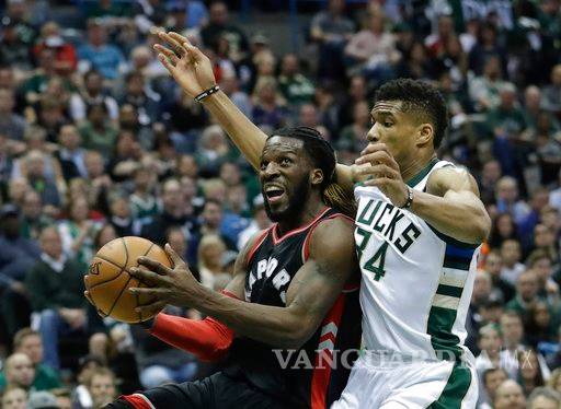 Raptors empatan la serie ante Bucks