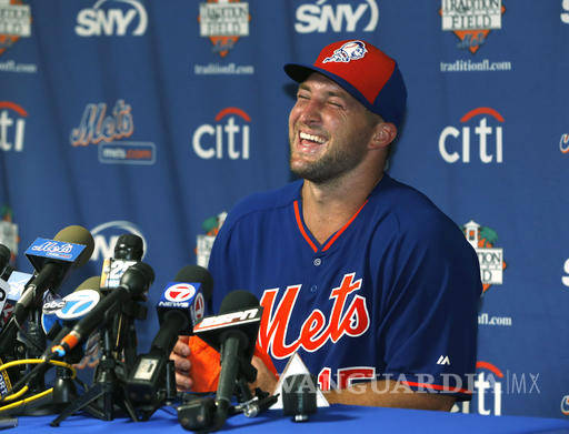 $!Tim Tebow ya entrenó con los Mets