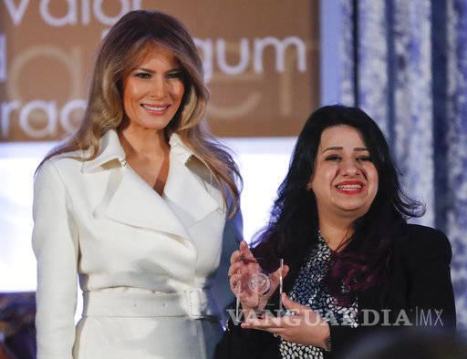 $!Melania Trump entrega premios a mujeres valientes y con coraje