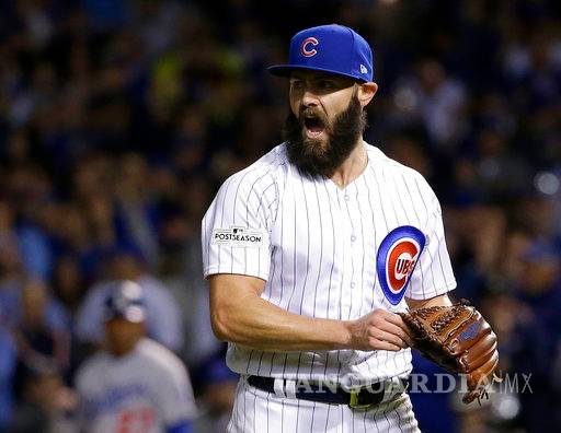 Jake Arrieta no defraudó a los Cachorros y los mantiene con vida