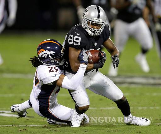 Raiders dan un golpe de autoridad sobre Broncos