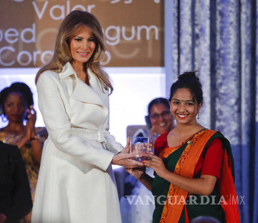 $!Melania Trump entrega premios a mujeres valientes y con coraje
