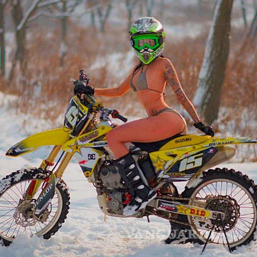 La 'motociclista más sexy' murió en un terrible accidente