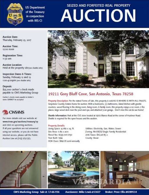 $!Periodista explica adquisición de la residencia Moreira en Texas a propósito del caso Sergio Aguayo