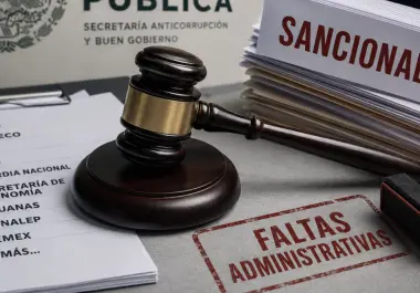 La Secretaría Anticorrupción y Buen Gobierno informó que 17 personas servidoras públicas de 11 instituciones del Gobierno de México fueron sancionadas por distintas irregularidades.